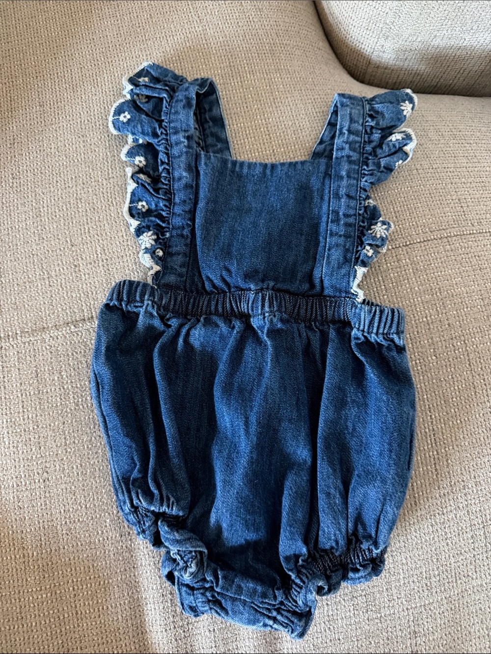 old navy romper and pumpkin